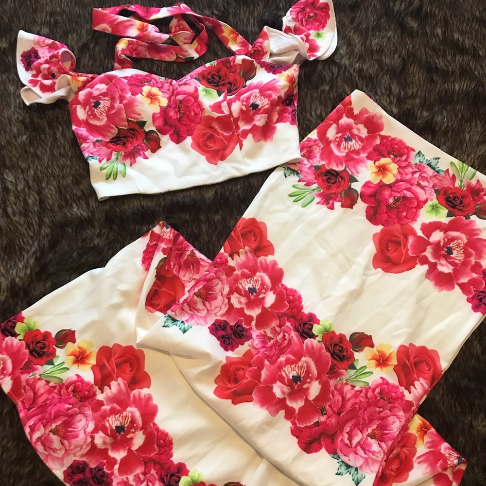 Two piece maxi set